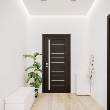 Дверь RODOS Modern Bianca полустекло