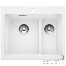 Кухонная мойка Blanco Pleon 6 Split SILGRANIT PuraDur 521692 жемчужный