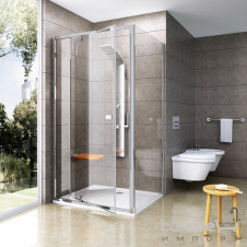 Душевые двери Ravak Pivot PDOP2-120 03GG0300Z1 чёрный