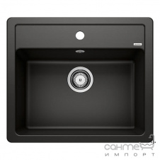 Гранитная кухонная мойка Blanco Silgranit Legra 6 526084 черный