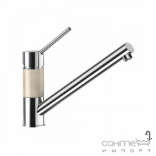 Змішувач для кухні Schock SC50 503000 хром, граніт в кольорі Cristalite 14 crema