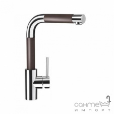 Смеситель для кухни с выдвижным изливом Schock SC300 597120 гранит в цвете Cristadur 89 magnolia