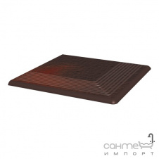 Плитка Paradyz Cloud Brown Duro stopnica ryflowane narozna 30х30