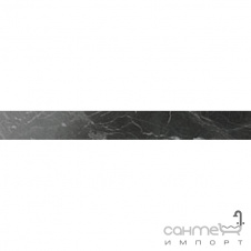 Керамічний граніт фриз Atlas Concorde Marvel PRO Marvel Noir St.Laurent List. 7х60 Lapp. ADV2