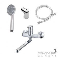 Фото - Смеситель для ванны с длинным изливом Аква Родос Optima 90976 ОР0002652 хром Смеситель для ванны с длинным изливом Аква Родос Optima 90976 ОР0002652 хром