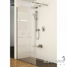 Душевая кабина бездверная Ravak Walk-In Free 90/200 GW9W70C00Z1