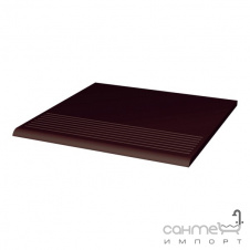 Плитка Paradyz Natural Brown stopnice ryflowane proste 30х30