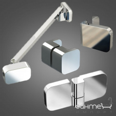 Комплект креплений для левосторонней душевой кабины Ravak B SET BSDPS-L 120 D01000A082 хром
