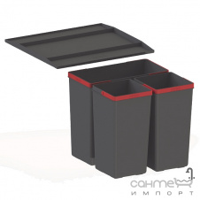 Сортер Franke Easysort 450-1-2 черный пластик