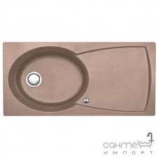 Фото - Кухонна мийка Longran Ellipse 1.0 G Bermuda Sand Кухонна мийка Longran Ellipse 1.0 G Bermuda Sand