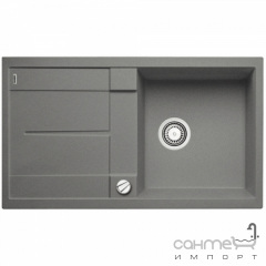 Гранитная кухонная мойка с сушкой Blanco Metra 5 S-F 519097 антрацит Черновцы