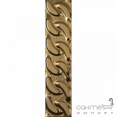 Настенная плитка фриз Paradyz Fashion Spirit Copper Listwa Struktura 9x39,8 Рівне