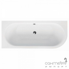 Асимметричная ванна Besco Avita Slim 170x75 белая, левая Рівне