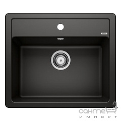 Гранитная кухонная мойка Blanco Silgranit Legra 6 526084 черный Березно
