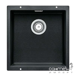 Гранитная кухонная мойка Blanco Silgranit Rotan 400-U 521332 антрацит Шепетовка