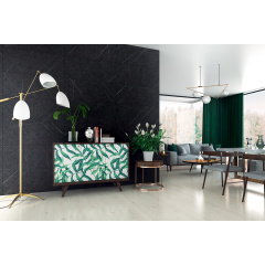 Стінова панель Walldesign Marmo D4878 Black Fossil Генічеськ