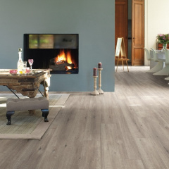 Ламінат Quick-Step Impressive IM1858 дуб сірий обробка розпилом 1380х190x8 мм Тячів