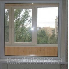 Глухое металлопластиковое окно VIGRAND 4 кам 1300*1400 Чернігів