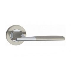 Дверна ручка MVM Furniture Z-1220 матовий нікель/полірований хром Запоріжжя