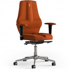 Кресло KULIK SYSTEM NANO Ткань без подголовника без строчки Оранжевый (16-909-BS-MC-0510) Хмельницкий