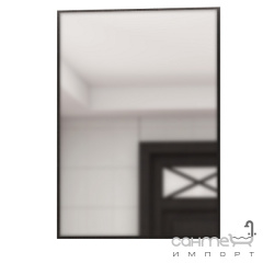 Зеркало для ванной комнат Софас Леди-Комо 65 черный орех глянец Житомир
