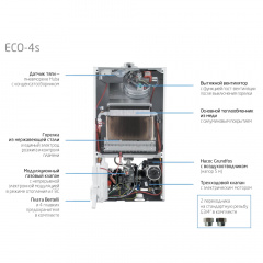 Газовый котел Baxi ECO 4s 24 Курень