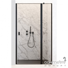 Душові двері в нішу Radaway NES Black DWJ II 120 R 10036120-54-01R прозоре скло