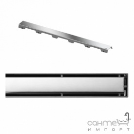 Решетка прямого дренажного канала TECE TECEdrainline steel II 601.582 1500 мм