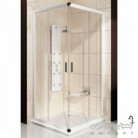 Дверь душевая Ravak Blix BLRV2K-80 белый/графит 1XV40100ZH