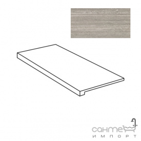 Керамічний граніт східець Atlas Concorde Marvel PRO Marvel Trav. Silver Scalino 60 ADхK