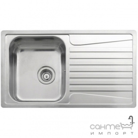 Кухонная мойка, интегрированный монтаж Reginox Admiral 10 LEFT (левосторонняя) Нержавеющая Сталь