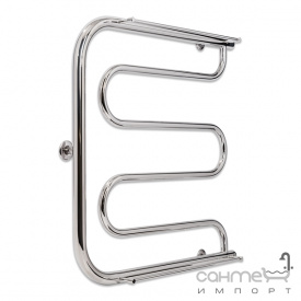 Полотенцесушитель водяной с боковым подключением Laris Фокстрот П 600х600 хром