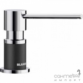Дозатор жидкого моющего средства Blanco Lato 525810 хром/антрацит