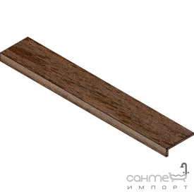 Ступень фронтальная структурированная 22,5x90 Atlas Concorde Axi Elemento L Strutturato Dark Oak