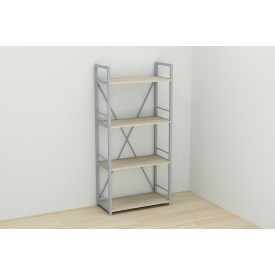 Этажерка Ferrum-decor Конект 120x60x28 см Дуб сонома (XK00214)