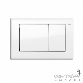 Панель смыва с двумя клавишами металлическая TECE TECEplanus 9.240.324 белая глянцевая