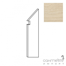 Керамічний граніт східець Atlas Concorde Marvel PRO Marvel Trav. Alabastrino Battiscopa Sag. Dх ADх0 (права)