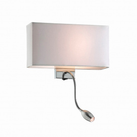 Настенный светильник Ideal Lux Hotel AP2 Bianco (id035949)