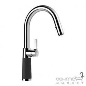 Смеситель для кухни с выдвижным изливом Schock SC520 555120 гранит в цвете Cristadur 87 bronze
