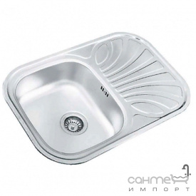 Кухонна мийка Ukinoх Galant 737.488 GT/GW 6K L н/с декор оборотна