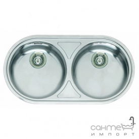 Кухонная мойка, врезной стандартный монтаж Reginox Andalucia A OSK Нержавеющая Сталь