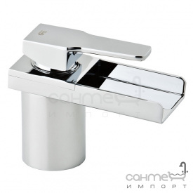 Змішувач для раковини з каскадним ізлівом Genebre Kenjo 63137 26 45 66 Хром