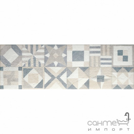 Настенная плитка декор 30х90 Grespania Estuco Kilim Blanco