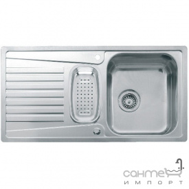 Кухонная мойка, интегрированный монтаж Reginox Admiral 1,5 RIGHT (правосторонняя) Нержавеющая Сталь