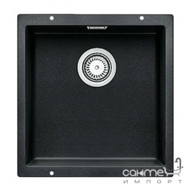Гранитная кухонная мойка Blanco Silgranit Rotan 400-U 521332 антрацит