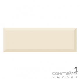 Плитка ABSOLUT KERAMIKA MONOCOLOR CREMA BISELADO BRILLO (10х30)