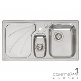 Кухонна мийка, інтегрований монтаж Reginoх President RIGHT (правобічна) Нержавіюча Сталь
