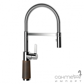 Змішувач для кухні з висувним виливом Schock SC540 558000 граніт в кольорі Cristalite 42 beton