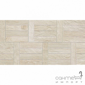 Керамогранітна мозаїка 28x53 Atlas Concorde Axi Treccia White Pine