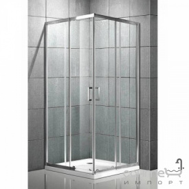 Душова кабіна Veronis FLEX-7-15 профіль хром скло прозоре